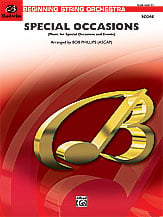Special Occasions Orchestra sheet music cover